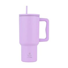 ESTIA ΘΕΡΜΟΣ STRAW TUMBLER XL SAVE THE AEGEAN 900ml LAVENDER PURPLE - 01-32159 Estia |  Θερμός & Αξεσουάρ στο espiti