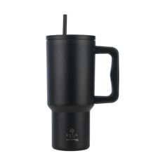 ESTIA ΘΕΡΜΟΣ STRAW TUMBLER XL SAVE THE AEGEAN 900ml MIDNIGHT BLACK - 01-32111 Estia |  Θερμός & Αξεσουάρ στο espiti