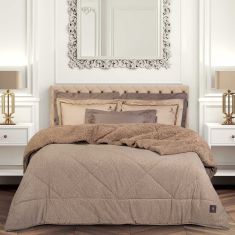GREENWICH POLO CLUB ΚΟΥΒΕΡΤΟΠΑΠΛΩΜΑ KING SHERPA ESSENTIAL 4437 TAUPE |  Κουβερτοπαπλώματα  στο espiti