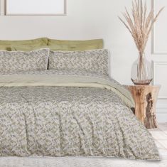 DAS HOME ΣΕΝΤΟΝΙΑ ΣΕΤ KING PRESTIGE 1692 OLIVE, TAUPE |  Σεντόνια Υπέρδιπλα / King Size στο espiti