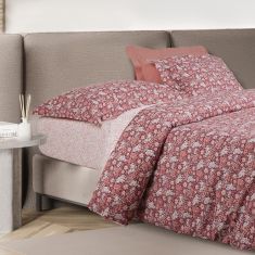 DAS HOME ΣΕΤ ΠΑΠΛΩΜΑΤΟΘΗΚΗ ΥΠΕΡΔΙΠΛΗ CASUAL 5433 BORDEAUX, NUDE |  Παπλωματοθήκες Υπέρδιπλες στο espiti