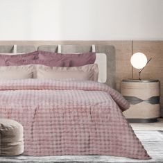 DAS HOME ΚΟΥΒΕΡΤΑ BUBBLE FLEECE 220Χ240 1372 DUSTY LILAC |  Κουβέρτες Βελουτέ Υπέρδιπλες στο espiti