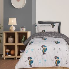 DAS KIDS ΣΕΤ ΣΕΝΤΟΝΙΑ ΜΟΝΑ 4939 BEIGE, GREY |  Σεντόνια Παιδικά στο espiti