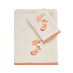 DAS BABY ΣΕΤ ΠΕΤΣΕΤΕΣ 2 ΤΕΜΑΧΙΩΝ ΚΕΝΤΗΤΕΣ FUN 4978 IVORY, TERACOTTA |  Βρεφικές πετσέτες στο espiti