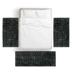 GREENWICH POLO CLUB ΧΑΛΙ 75X200 FAUX FUR 3125 GRAPHITE |  Χαλιά Κρεβατοκάμαρας στο espiti