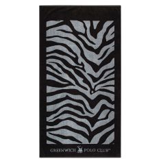 GREENWICH POLO CLUB ΠΕΤΣΕΤΑ ΘΑΛΑΣΣΗΣ 90Χ170 3604 BLACK, GREY |  Πετσέτες Θαλάσσης στο espiti