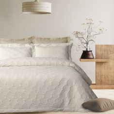 DAS HOME ΚΟΥΒΕΡΤΟΡΙΟ KING HAPPY 0288 WHITE |  Κουβερλί Υπέρδιπλα στο espiti