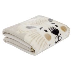 DAS BABY ΚΟΥΒΕΡΤΑ VELOUR ΚΟΥΝΙΑΣ RELAX 4979 TAUPE |  Βρεφικές Κουβέρτες στο espiti