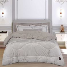 GREENWICH POLO CLUB ΚΟΥΒΕΡΤΟΠΑΠΛΩΜΑ ΥΠΕΡΔΙΠΛΟ ESSENTIAL 3955 ICE GREY |  Κουβερτοπαπλώματα  στο espiti