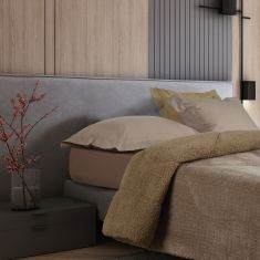 DAS HOME ΚΟΥΒΕΡΤΟΠΑΠΛΩΜΑ SHERPA ΥΠΕΡΔΙΠΛΟ 1367 TAUPE |  Κουβερτοπαπλώματα  στο espiti