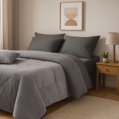 DAS HOME ΚΟΥΒΕΡΤΟΠΑΠΛΩΜΑ SHERPA ΥΠΕΡΔΙΠΛΟ 1365 GREY |  Κουβερτοπαπλώματα  στο espiti