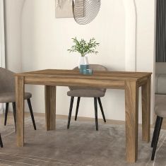 Τραπέζι Darlen Megapap χρώμα καρυδί 125x72x74εκ. |  Τραπέζια στο espiti