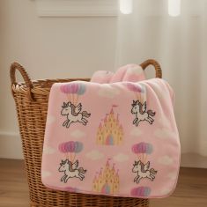 Βρεφική Κουβέρτα Κούνιας (110Χ140) Βελουτέ Unicorn Fly Astron Italy |  Βρεφικές Κουβέρτες στο espiti