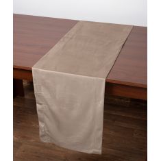 Τραβέρσα A804 (40cm x 160cm) μπέζ 5206978159015 SilkFashion |  Τραπεζομάντηλα στο espiti