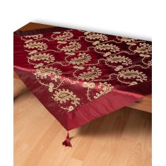 Σατέν καρέ 1028 (85cm x 85cm) μπορντώ   5206978017650 SilkFashion |  Τραπεζομάντηλα στο espiti
