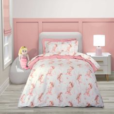 GREENWICH POLO CLUB ΣΕΤ ΣΕΝΤΟΝΙΑ ΜΟΝΑ ESSENTIAL 8853 GREY, PINK |  Σεντόνια Παιδικά στο espiti