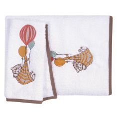 GREENWICH POLO CLUB ΣΕΤ ΠΕΤΣΕΤΕΣ ΒΑΒΥ 8850 COFFEE BROWN, WHITE |  Βρεφικές πετσέτες στο espiti