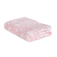 DAS BABY ΚΟΥΒΕΡΤΑ FLEECE 75X100 RELAX 4907 PINK |  Βρεφικές Κουβέρτες στο espiti