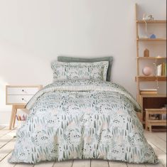 DAS KIDS ΣΕΤ ΠΑΠΛΩΜΑΤΟΘΗΚΗ ΜΟΝΗ 4879 ΓΚΡΙ, ΠΡΑΣΙΝΟ, ΣΟΜΟΝ |  Παπλωματοθήκες Παιδικές στο espiti