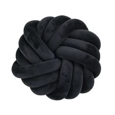 DAS HOME ΔΙΑΚΟΣΜΗΤΙΚΟ ΜΑΞΙΛΑΡΙ Φ.35 2290 BLACK |  Μαξιλάρια διακοσμητικά στο espiti
