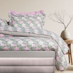 DAS HOME ΣΕΤ ΣΕΝΤΟΝΙΑ ΥΠΕΡΔΙΠΛΑ DAILY 3175 GREEN, PINK |  Σεντόνια Υπέρδιπλα / King Size στο espiti