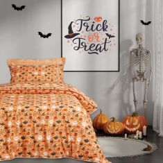 DAS KIDS ΣΕΤ ΣΕΝΤΟΝΙΑ ΜΟΝΑ 4969 ORANGE |  Σεντόνια Παιδικά στο espiti