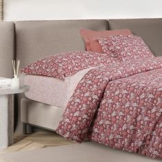 DAS HOME ΣΕΤ ΣΕΝΤΟΝΙΑ ΥΠΕΡΔΙΠΛΑ ΜΕ ΛΑΣΤΙΧΟ CASUAL 5433 BORDEAUX, NUDE |  Σεντόνια Υπέρδιπλα / King Size στο espiti
