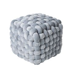 DAS HOME ΔΙΑΚΟΣΜΗΤΙΚΟ ΠΟΥΦ 43Χ43Χ40 2272 GREY |  Πουφ στο espiti