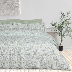 DAS HOME ΣΕΤ ΣΕΝΤΟΝΙΑ KING DAILY 3173 GREEN, WHITE |  Σεντόνια Υπέρδιπλα / King Size στο espiti