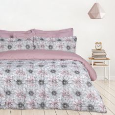 DAS HOME ΣΕΤ ΣΕΝΤΟΝΙΑ ΜΟΝΑ HAPPY 9676 GREY, NUDE |  Σεντόνια Υπέρδιπλα / King Size στο espiti
