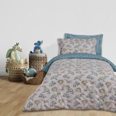 DAS KIDS ΣΕΤ ΣΕΝΤΟΝΙΑ ΜΟΝΑ 4930 BLUE, GREY |  Σεντόνια Παιδικά στο espiti