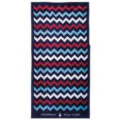 GREENWICH POLO CLUB ΠΕΤΣΕΤΑ ΘΑΛΑΣΣΗΣ 90Χ180 4008 BLUE, RED, WHITE |  Πετσέτες Θαλάσσης στο espiti