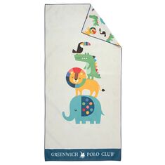 GREENWICH POLO CLUB JUNIOR ΠΕΤΣΕΤΑ ΘΑΛΑΣΣΗΣ 70Χ140 4079 GREY |  Πετσέτες Θαλάσσης στο espiti