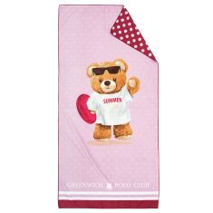 GREENWICH POLO CLUB JUNIOR ΠΕΤΣΕΤΑ ΘΑΛΑΣΣΗΣ 70Χ140 4039 FUSCHIA, PINK |  Πετσέτες Θαλάσσης στο espiti