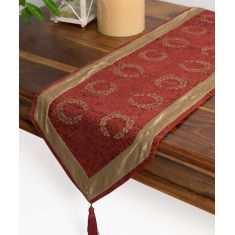 τραβέρσα  (33cm X 170cm)  6416 μπορντώ 6978000002130 SilkFashion |  Τραπεζομάντηλα στο espiti