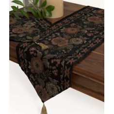 Σετ 3 τεμαχίων (33cm x 170cm 2x33cm x 45cm) xm09 μαύρο 6978000002189 SilkFashion |  Τραπεζομάντηλα στο espiti