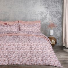 DAS HOME ΣΕΤ ΠΑΠΛΩΜΑΤΟΘΗΚΗ ΜΟΝΗ DAILY 3003 NUDE, WHITE |  Παπλωματοθήκες Υπέρδιπλες στο espiti