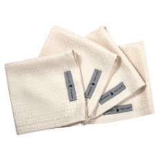 GREENWICH POLO CLUB ΣΕΤ ΠΕΤΣΕΤΕΣ ΦΑΓΗΤΟΥ 40Χ40 3009 IVORY |  Τραπεζομάντηλα στο espiti