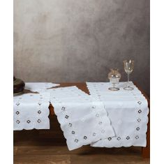 Χειροποίητο σετ 6 τεμαχίων 882 (40cm x 90cm/35cm x 76cm/30cm x 45cm x 2/35cm x 35cm x 2) 6978000002738 SilkFashion |  Τραπεζομάντηλα στο espiti