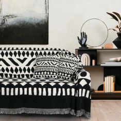 DAS HOME ΡΙΧΤΑΡΙ 180Χ250 0277 BLACK, CREAM |  Ριχτάρια στο espiti