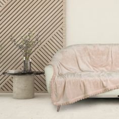 DAS HOME ΚΟΥΒΕΡΤΑ FLEECE 130Χ170 1185 PINK |  Κουβέρτες Καναπέ στο espiti