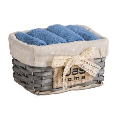 DAS HOME ΣΕΤ ΠΕΤΣΕΤΕΣ 4ΤΕΜΑΧΙΩΝ SOFT 4004 BLUE |  Σετ Πετσέτες στο espiti