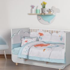 DAS BABY ΚΟΥΒΕΡΛΙ FUN 4876 ΛΙΛΑ, ΜΕΝΤΑ, ΡΟΖ |  Βρεφικό κουβερλί στο espiti