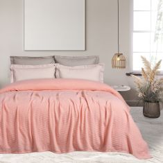 DAS HOME ΚΟΥΒΕΡΤΑ ΠΙΚΕ 220X240 0491 ΣΟΜΟΝ |  Κουβέρτες Βαμβακερές Υπέρδιπλες στο espiti