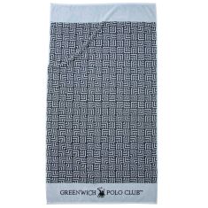 GREENWICH POLO CLUB ΠΕΤΣΕΤΑ ΘΑΛΑΣΣΗΣ 90Χ170 3731 BLACK, BLUE |  Πετσέτες Θαλάσσης στο espiti