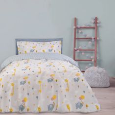 DAS KIDS ΣΕΤ ΠΑΠΛΩΜΑΤΟΘΗΚΗ ΜΟΝΗ 4824 ΚΙΤΡΙΝΟ, ΜΠΕΖ, ΜΠΛΕ |  Παπλωματοθήκες Παιδικές στο espiti