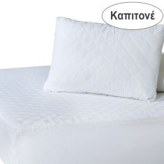 DAS HOME 1088 ΕΠΙΣΤΡΩΜΑ 100Χ200+35 ΚΑΠΙΤΟΝΕ WHITE |  Προστατευτικά στρωμάτων στο espiti