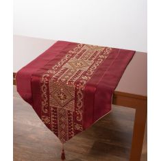 Τραβέρσα (50cm x 145cm) 703 ΧΝ-48 Μπορντώ 5206978161810 SilkFashion |  Τραπεζομάντηλα στο espiti