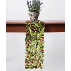 Τραβέρσα 2352 (20cm x 160cm) κόκκινη ελιά 5206978157967 SilkFashion |  Τραπεζομάντηλα στο espiti