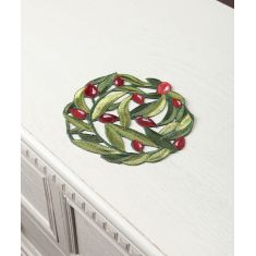 Σουβέρ 2352 (15cm) κόκκινη ελιά 5206978158261 SilkFashion |  Τραπεζομάντηλα στο espiti